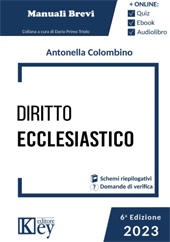 E-book, Diritto ecclesiastico, Colombino, Antonella, Key editore