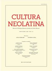 Heft, Cultura neolatina : LXXXIII, 3/4, 2023, Enrico Mucchi Editore