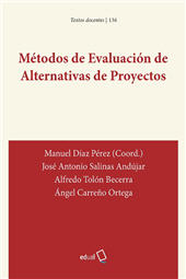 E-book, Métodos de evaluación de alternativas de proyectos, Editorial Universidad de Almería