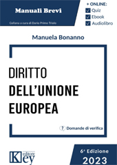 E-book, Diritto dell'Unione europea, Bonanno, Manuela, Key editore