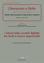 Heft, Ciberspazio e diritto : rivista internazionale di informatica giuridica : 24, 3, 2023, Enrico Mucchi Editore