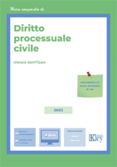 eBook, Diritto processuale civile : [aggiornato a D.lgs. 30/12/2022 n. 149], Sanfilippo, Giorgio, Key editore