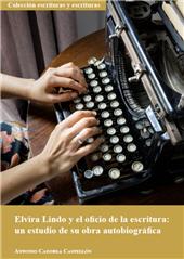 E-book, Elvira Lindo y el oficio de la escritura : un estudio de su obra autobiográfica, Dykinson