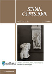 Fascicule, Studia Oliveriana : quarta serie IX, 2023, Il lavoro editoriale