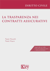 eBook, La trasparenza nei contratti assicurativi, Masini, Paolo, Key editore