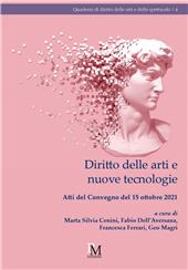 Chapter, Una introduzione : diritto delle arti, nuove tecnologie e valorizzazione dei beni culturali, PM edizioni
