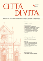 Issue, Città di vita : bimestrale di religione, arte e scienza : LXXVIII, 6, 2023, Polistampa