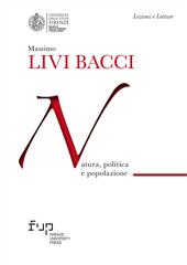 E-book, Natura, politica e popolazione, Livi Bacci, Massimo, Firenze University Press