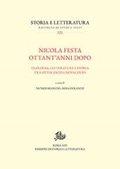 Chapter, Nicola Festa e l'Umanesimo, Edizioni di storia e letteratura