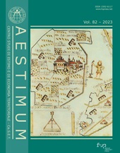 Heft, Aestimum : 82, 1, 2023, Firenze University Press