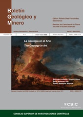 Fascículo, Boletín geológico y minero : 134, 1, 2023, CSIC, Consejo Superior de Investigaciones Científicas
