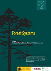 Heft, Forest systems : 32, 1, 2023, CSIC, Consejo Superior de Investigaciones Científicas