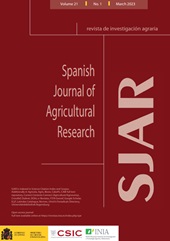 Revista, Spanish journal of agricultural research, CSIC, Consejo Superior de Investigaciones Científicas