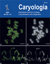 Heft, Caryologia : international journal of cytology, cytosystematics and cytogenetics : 76, 3, 2023, Firenze University Press
