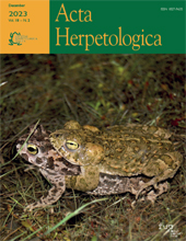 Issue, Acta herpetologica : 18, 2, 2023, Firenze University Press