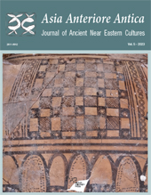 Heft, Asia anteriore antica : journal of ancient near eastern cultures : 5, 2023, Firenze University Press