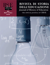 Fascicolo, Rivista di storia dell'educazione = Journal of history of education : the official journal of CIRSE : X, 2, 2023, Firenze University Press