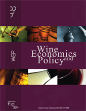 Fascículo, WEP : wine economics and policy : 12, 2, 2023, Firenze University Press