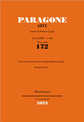 Fascículo, Paragone : rivista mensile di arte figurativa e letteratura. Arte : LXXIV, 172, 2023, Mandragora
