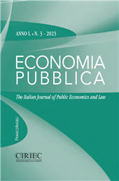 Fascículo, Economia pubblica : L, 3, 2023, Franco Angeli