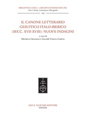 E-book, Il canone letterario gesuitico italo-iberico (secc. XVII-XVIII) : nuove indagini, Leo S. Olschki editore