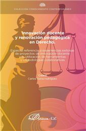 E-book, Innovación docente y renovación pedagógica en derecho : especial referencia a experiencias exitosas de proyectos de innovación docente y la utilización de herramientas y metodologías colaborativas, Dykinson