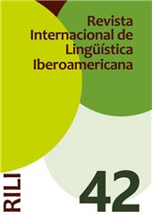 Heft, Revista Internacional de Lingüística Iberoamericana : 42, 2, 2023, Iberoamericana Vervuert