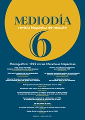 Fascicolo, Mediodía : revista hispánica de rescate : 6, 2023, Renacimiento