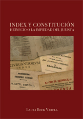 E-book, Index y constitución : heinecio o la impiedad del jurista, Dykinson