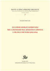 E-book, Gli Epigrammata Bobiensia nel carteggio fra Augusto Campana e Franco Munari (1952-1956), Edizioni di storia e letteratura