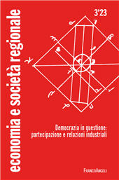 Fascicule, Economia e società regionale : 3, 2023, Franco Angeli