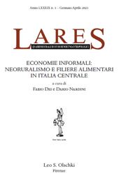 Fascículo, Lares : rivista quadrimestrale di studi demo-etno-antropologici : LXXXIX, 1, 2023, L.S. Olschki