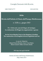 Issue, RiMe : rivista dell'lstituto di Storia dell'Europa Mediterranea : 12 nuova serie, II, Special Issue, 2023, ISEM - Istituto di Storia dell'Europa Mediterranea