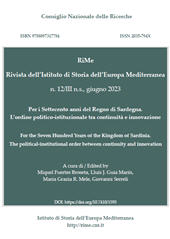 Issue, RiMe : rivista dell'lstituto di Storia dell'Europa Mediterranea : 12 nuova serie, III, Special Issue, 2023, ISEM - Istituto di Storia dell'Europa Mediterranea