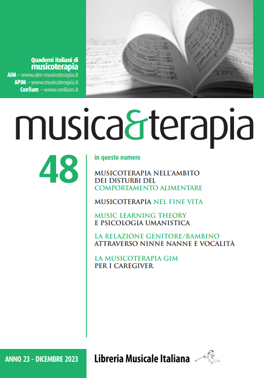 Fascicule, Musica&Terapia : 48, 2, 2023, Libreria musicale italiana