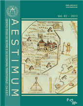 Heft, Aestimum : 83, 2, 2023, Firenze University Press