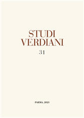 Fascículo, Studi Verdiani : 31, 2023, Istituto nazionale di studi verdiani