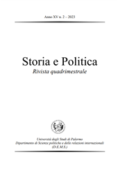 Issue, Storia e politica : rivista quadrimestrale : XV, 2, 2023, Editoriale Scientifica