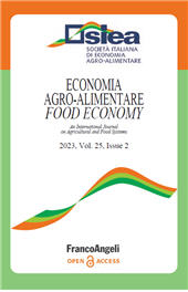 Articolo, Farmer's adoption of agricultural insurance for Mediterranean crops as an innovative behavior, Franco Angeli