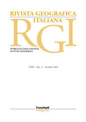 Fascículo, Rivista geografica italiana : CXXX, 4, 2023, Franco Angeli