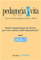 Fascicolo, Pedagogia e vita : rivista di problemi pedagogici, educativi e didattici : 81, 2, 2023, Studium