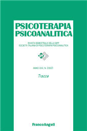 Issue, Psicoterapia psicoanalitica : 2, 2023, Franco Angeli