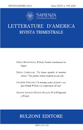 Issue, Letterature d'America : rivista trimestrale : XLIV, 198, 2024, Bulzoni