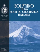 Issue, Bollettino della Società Geografica Italiana : 6, 2, 2023, Firenze University Press