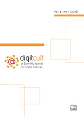 Heft, DigitCult : scientific journal on digital cultures : 8, 1, 2023, TAB edizioni