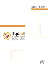Heft, DigitCult : scientific journal on digital cultures : 8, 2, 2023, TAB edizioni