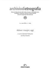 Issue, Archivio di etnografia : rivista del dipartimento di scienze storiche, linguistiche e antropologiche, Università degli studi della Basilicata : XVIII, 1, 2023, Edizioni di Pagina