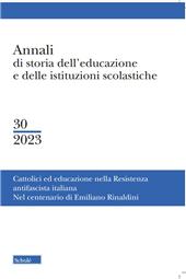 Article, Il gruppo dei redattori e collaboratori de La Scuola Editrice tra fascismo e antifascismo, Scholé