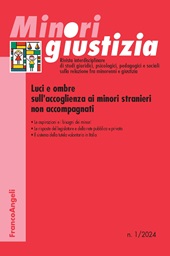 Artikel, I minori stranieri non accompagnati : verso un depotenziamento delle risposte ai bisogni dei ragazzi?, Franco Angeli