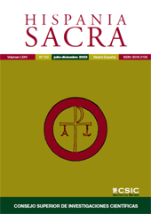 Issue, Hispania Sacra : LXXV, 152, 2, 2023, CSIC, Consejo Superior de Investigaciones Científicas